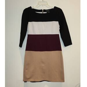 WHBM White house black market colorblock dress - size 2